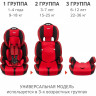 Удерживающее устройство для детей SIGER Стар ISOFIX красный, гр. I/II/III, 9-36 кг, 1-12 лет KRES0477